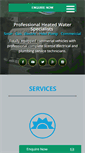 Mobile Screenshot of hotwatermaintenance.com.au